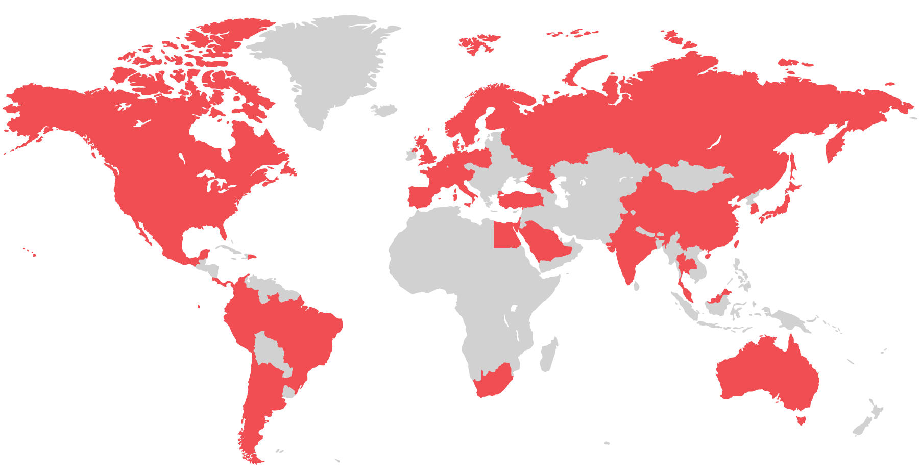 Global Coverage Map